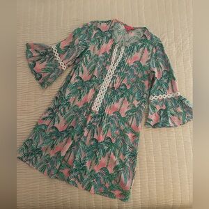 Lily Pulitzer 3/4 bell sleeve dress